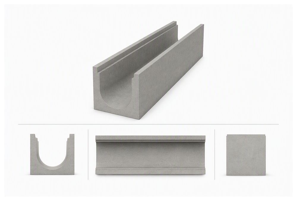 Canalette CAG (10, 15, 20 cm), prodotto Vibrocementi