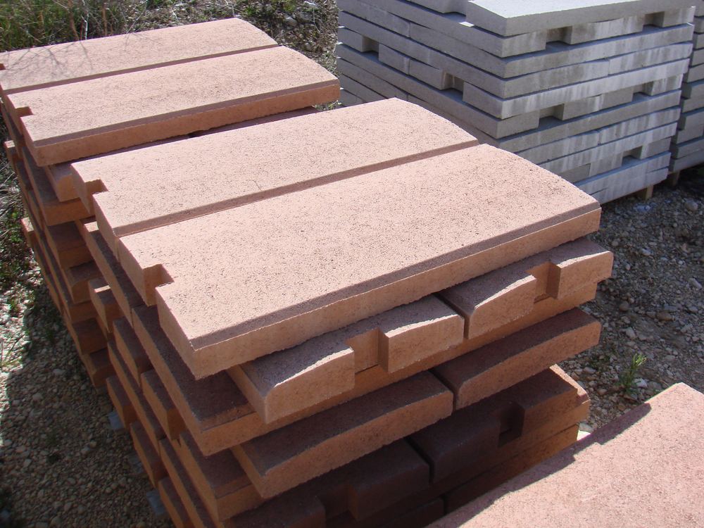 Copertine per muri, prodotto Vibrocementi