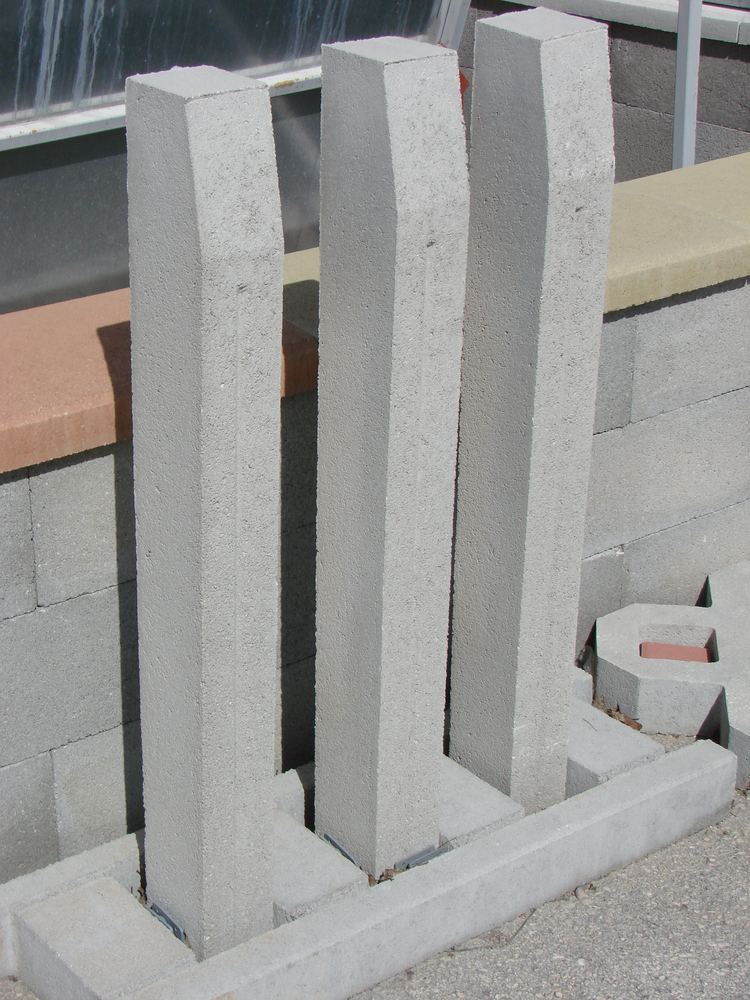 Recinzione modulare dritta H105, prodotto Vibrocementi